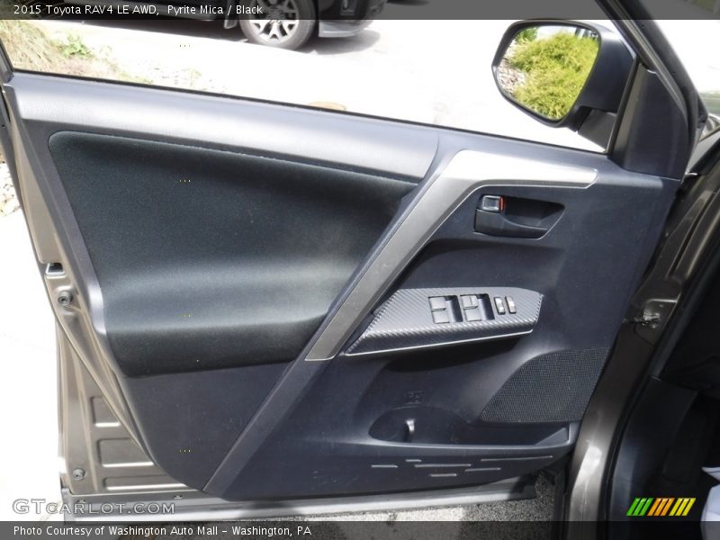 Pyrite Mica / Black 2015 Toyota RAV4 LE AWD