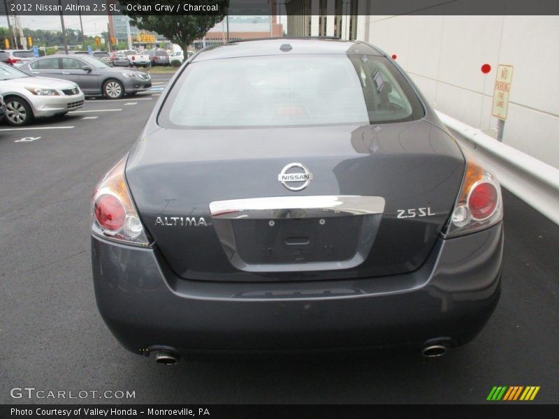 Ocean Gray / Charcoal 2012 Nissan Altima 2.5 SL