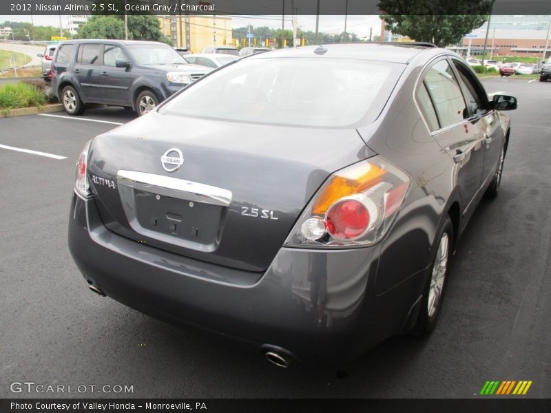 Ocean Gray / Charcoal 2012 Nissan Altima 2.5 SL