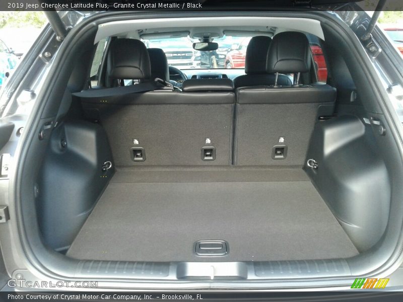 Granite Crystal Metallic / Black 2019 Jeep Cherokee Latitude Plus