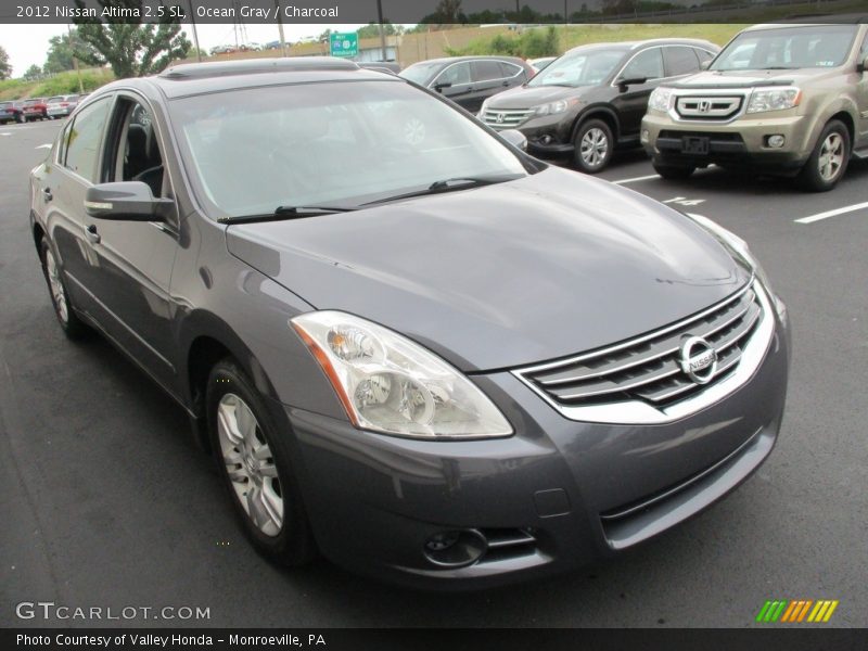 Ocean Gray / Charcoal 2012 Nissan Altima 2.5 SL