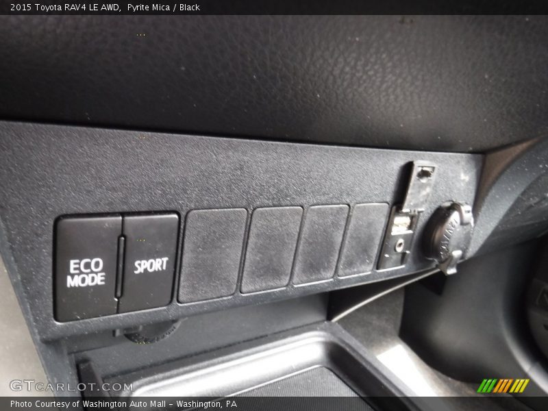 Pyrite Mica / Black 2015 Toyota RAV4 LE AWD