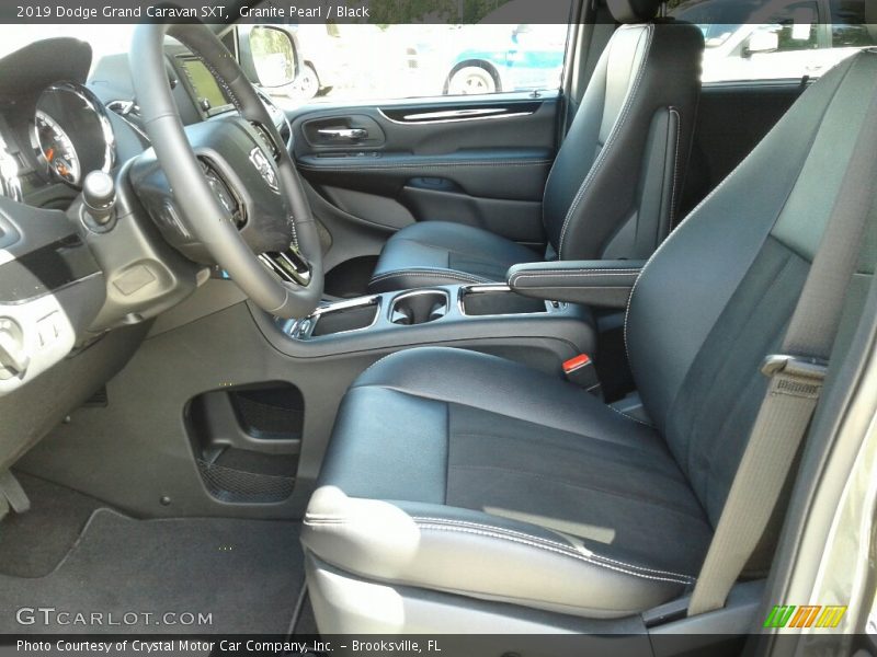 Granite Pearl / Black 2019 Dodge Grand Caravan SXT