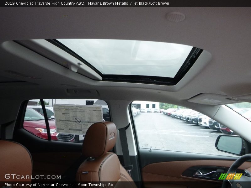 Havana Brown Metallic / Jet Black/Loft Brown 2019 Chevrolet Traverse High Country AWD