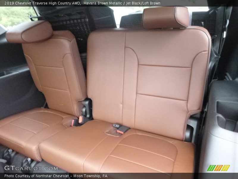 Havana Brown Metallic / Jet Black/Loft Brown 2019 Chevrolet Traverse High Country AWD