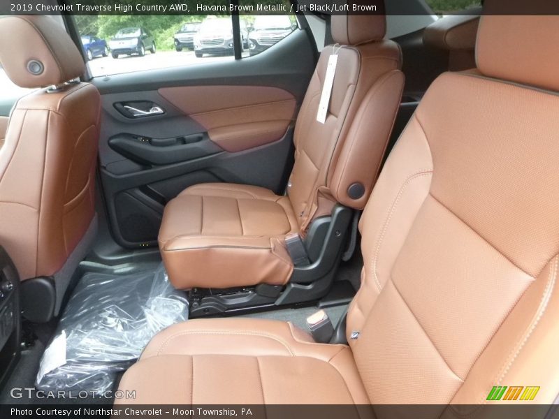 Havana Brown Metallic / Jet Black/Loft Brown 2019 Chevrolet Traverse High Country AWD