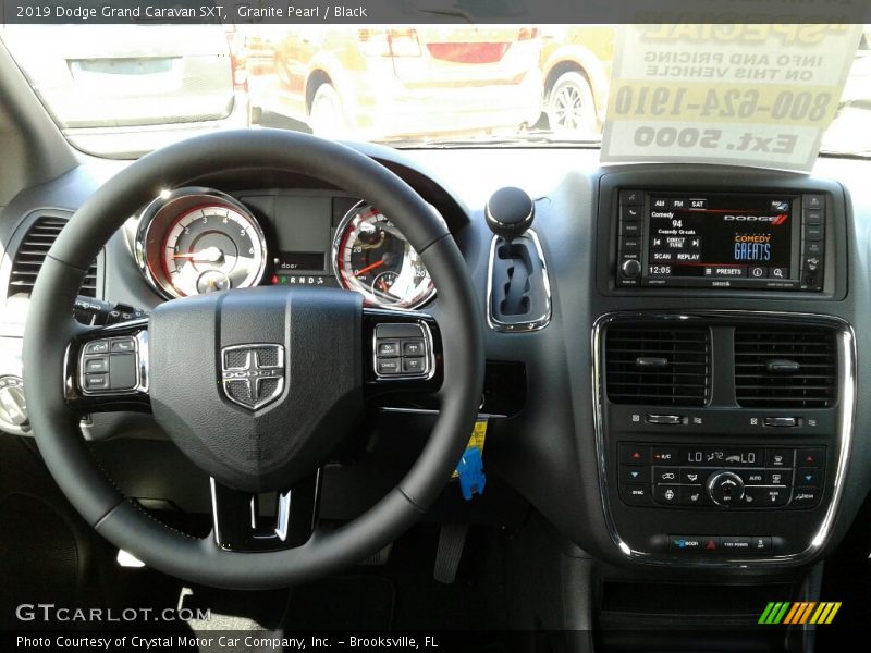 Granite Pearl / Black 2019 Dodge Grand Caravan SXT