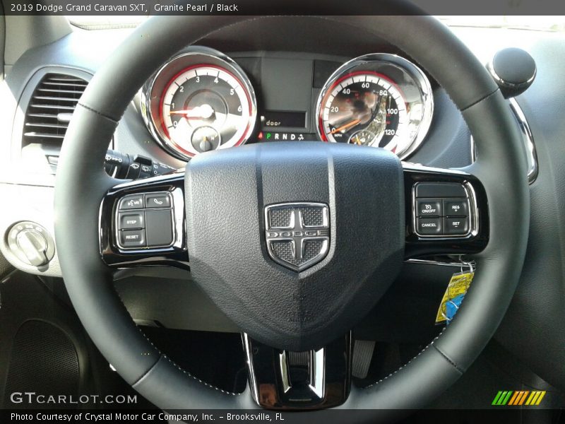 Granite Pearl / Black 2019 Dodge Grand Caravan SXT