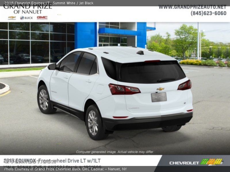 Summit White / Jet Black 2018 Chevrolet Equinox LT