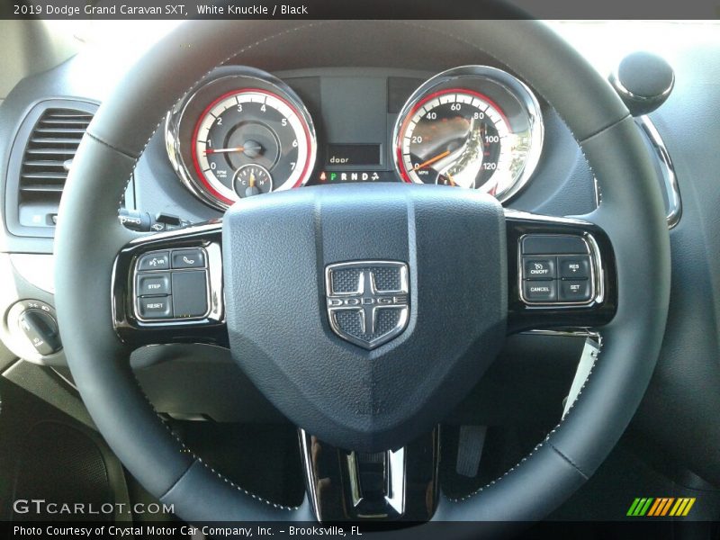 White Knuckle / Black 2019 Dodge Grand Caravan SXT
