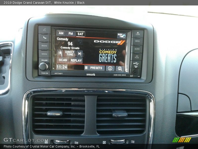 White Knuckle / Black 2019 Dodge Grand Caravan SXT