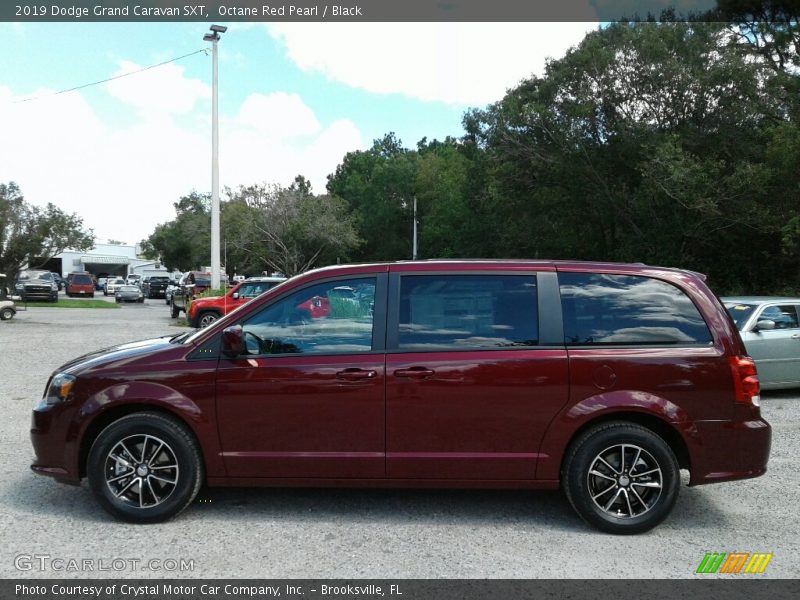 Octane Red Pearl / Black 2019 Dodge Grand Caravan SXT