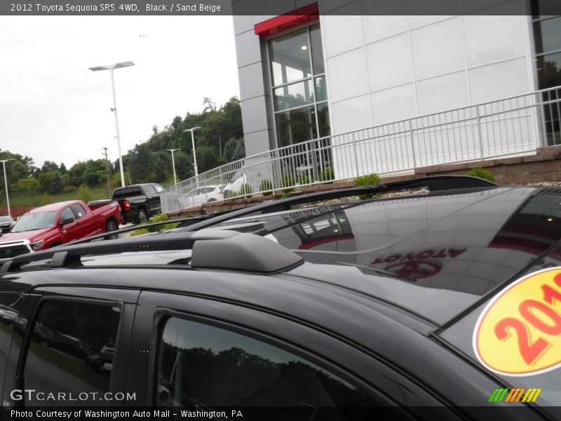 Black / Sand Beige 2012 Toyota Sequoia SR5 4WD