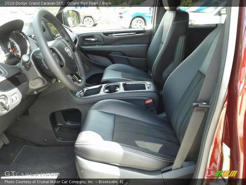 Front Seat of 2019 Grand Caravan SXT