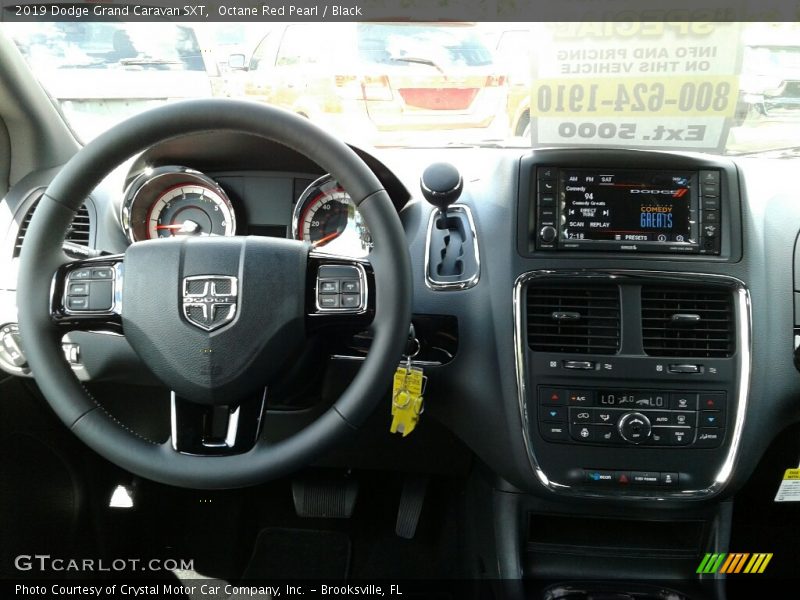 Dashboard of 2019 Grand Caravan SXT