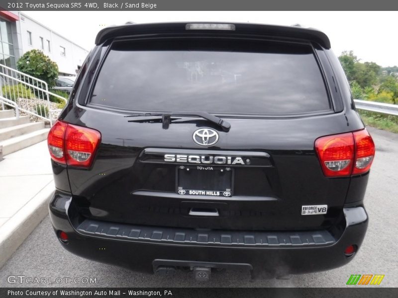 Black / Sand Beige 2012 Toyota Sequoia SR5 4WD