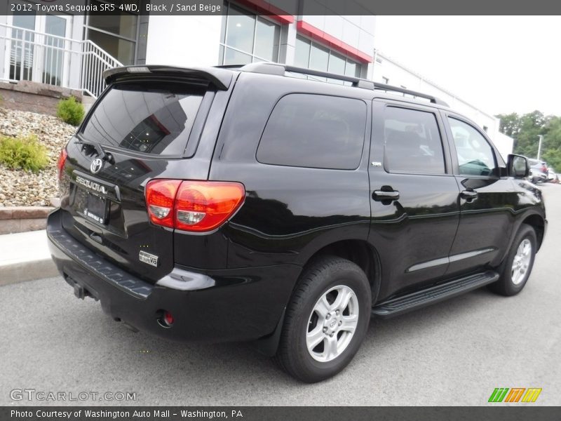 Black / Sand Beige 2012 Toyota Sequoia SR5 4WD