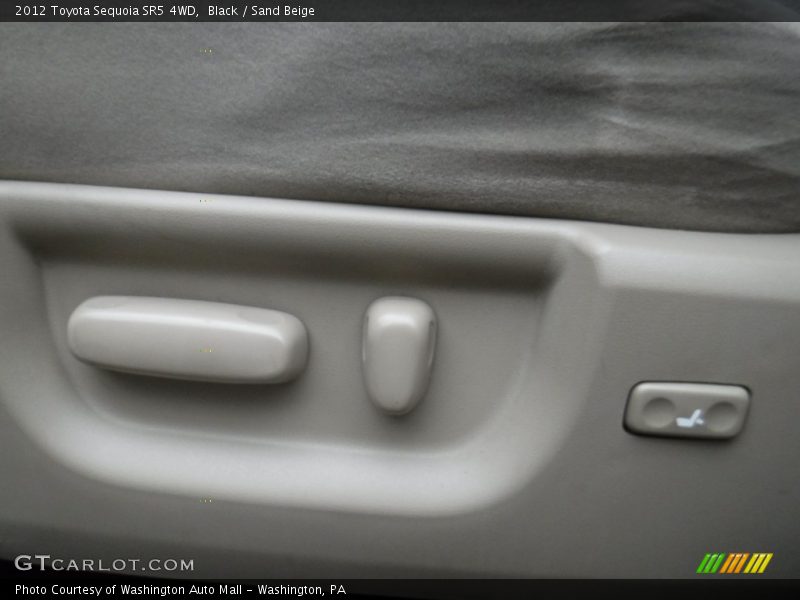 Black / Sand Beige 2012 Toyota Sequoia SR5 4WD