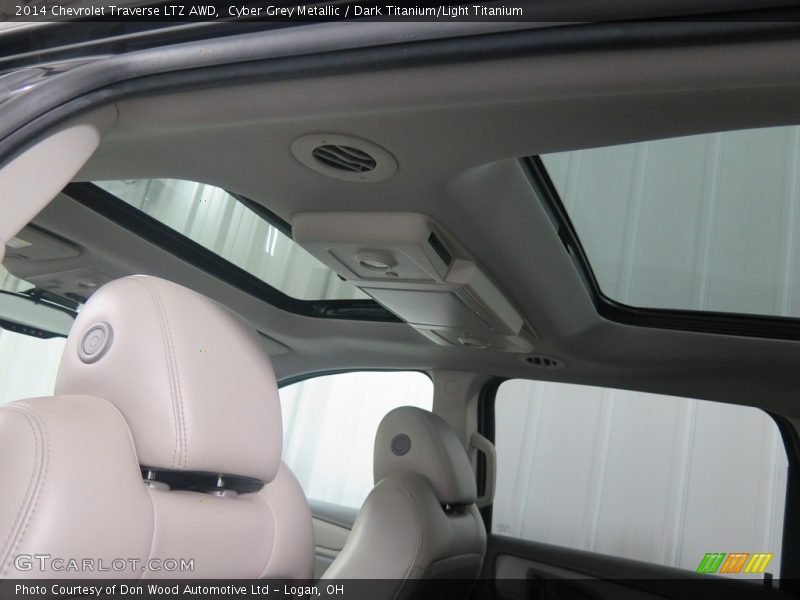 Cyber Grey Metallic / Dark Titanium/Light Titanium 2014 Chevrolet Traverse LTZ AWD