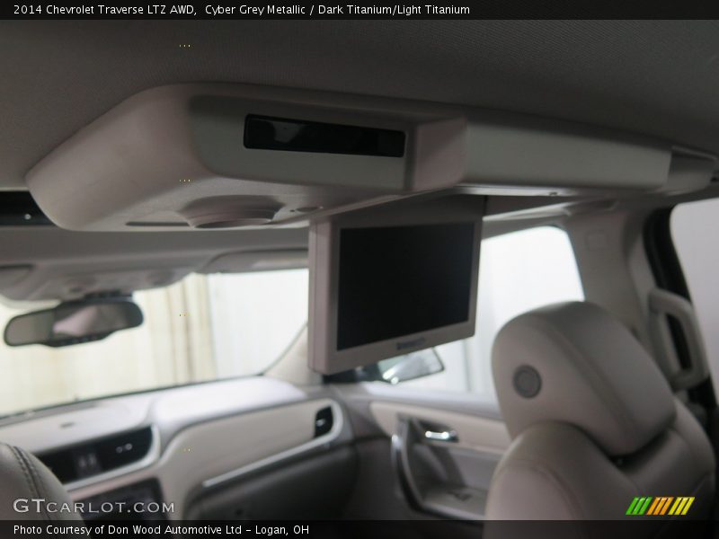 Cyber Grey Metallic / Dark Titanium/Light Titanium 2014 Chevrolet Traverse LTZ AWD