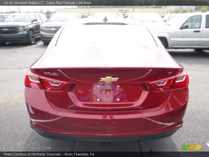 Cajun Red Tintcoat / Jet Black 2018 Chevrolet Malibu LT