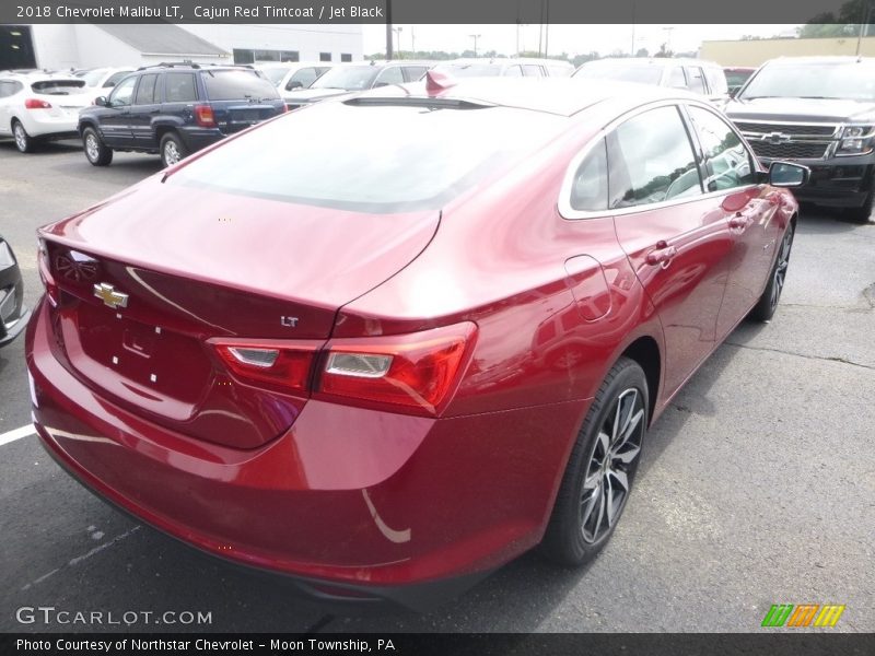 Cajun Red Tintcoat / Jet Black 2018 Chevrolet Malibu LT