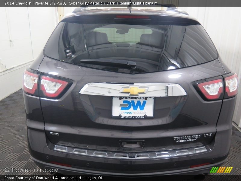 Cyber Grey Metallic / Dark Titanium/Light Titanium 2014 Chevrolet Traverse LTZ AWD