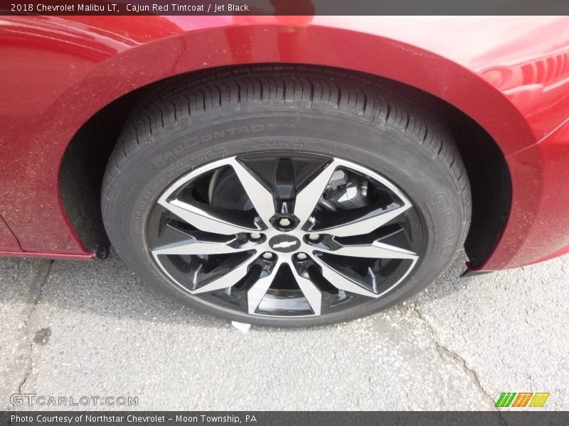 Cajun Red Tintcoat / Jet Black 2018 Chevrolet Malibu LT