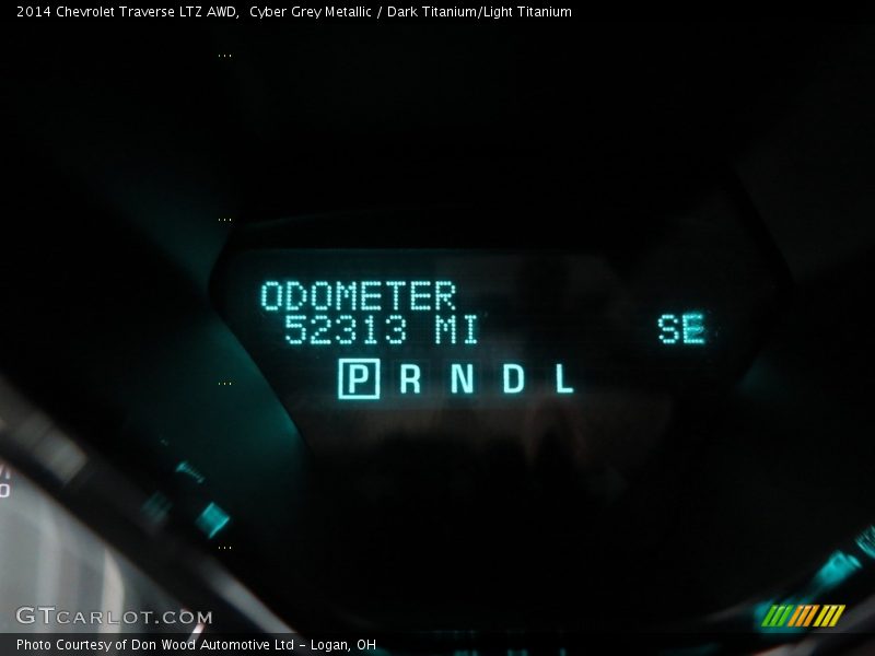 Cyber Grey Metallic / Dark Titanium/Light Titanium 2014 Chevrolet Traverse LTZ AWD