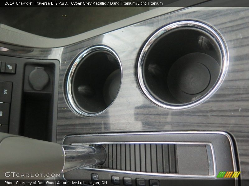 Cyber Grey Metallic / Dark Titanium/Light Titanium 2014 Chevrolet Traverse LTZ AWD