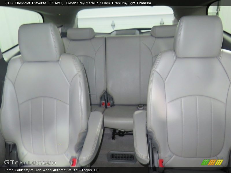 Cyber Grey Metallic / Dark Titanium/Light Titanium 2014 Chevrolet Traverse LTZ AWD
