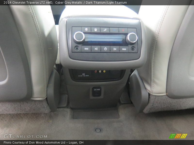 Cyber Grey Metallic / Dark Titanium/Light Titanium 2014 Chevrolet Traverse LTZ AWD