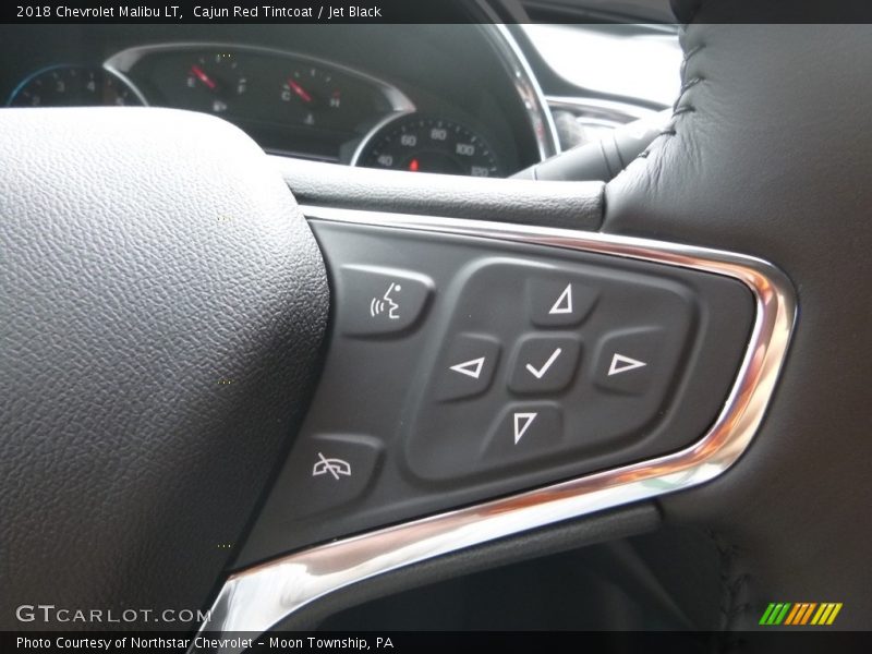 Cajun Red Tintcoat / Jet Black 2018 Chevrolet Malibu LT