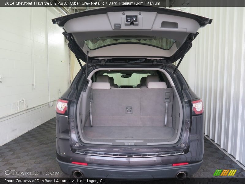 Cyber Grey Metallic / Dark Titanium/Light Titanium 2014 Chevrolet Traverse LTZ AWD