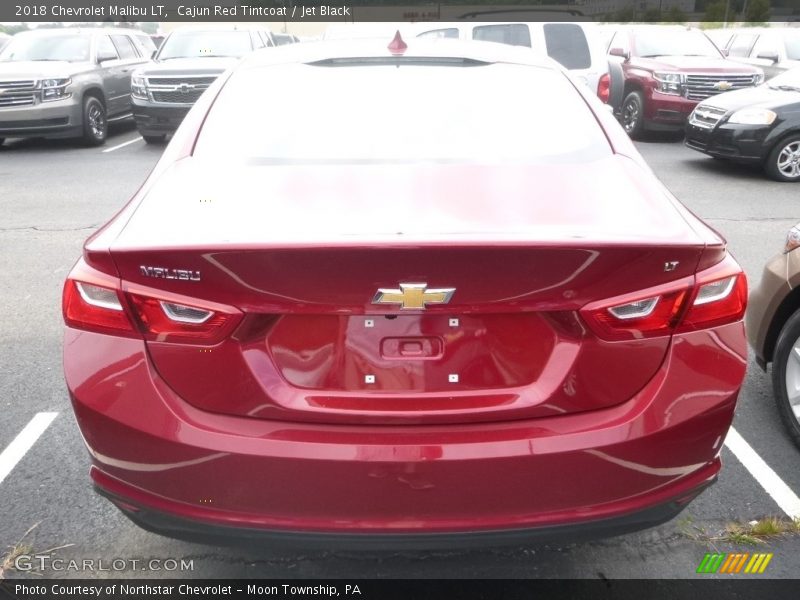 Cajun Red Tintcoat / Jet Black 2018 Chevrolet Malibu LT