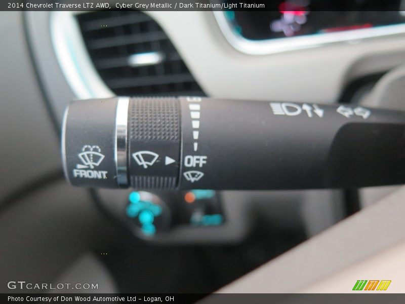 Cyber Grey Metallic / Dark Titanium/Light Titanium 2014 Chevrolet Traverse LTZ AWD