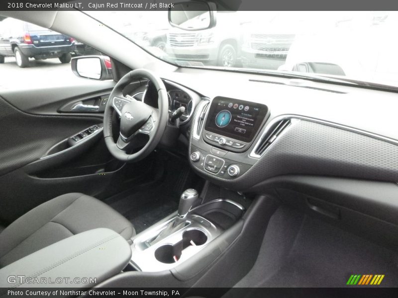 Cajun Red Tintcoat / Jet Black 2018 Chevrolet Malibu LT