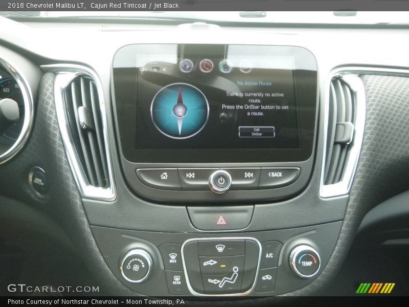 Cajun Red Tintcoat / Jet Black 2018 Chevrolet Malibu LT