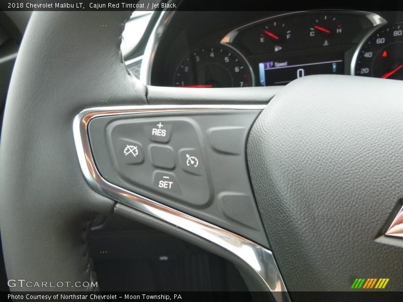 Cajun Red Tintcoat / Jet Black 2018 Chevrolet Malibu LT