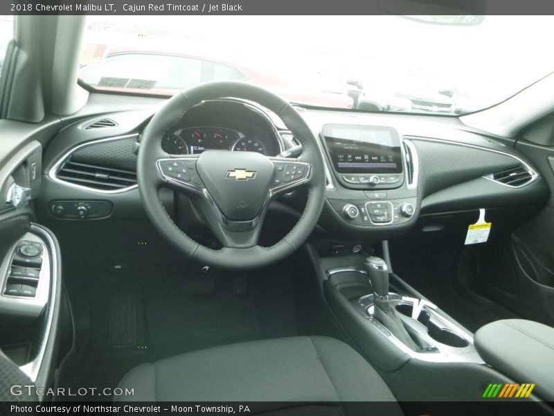 Cajun Red Tintcoat / Jet Black 2018 Chevrolet Malibu LT