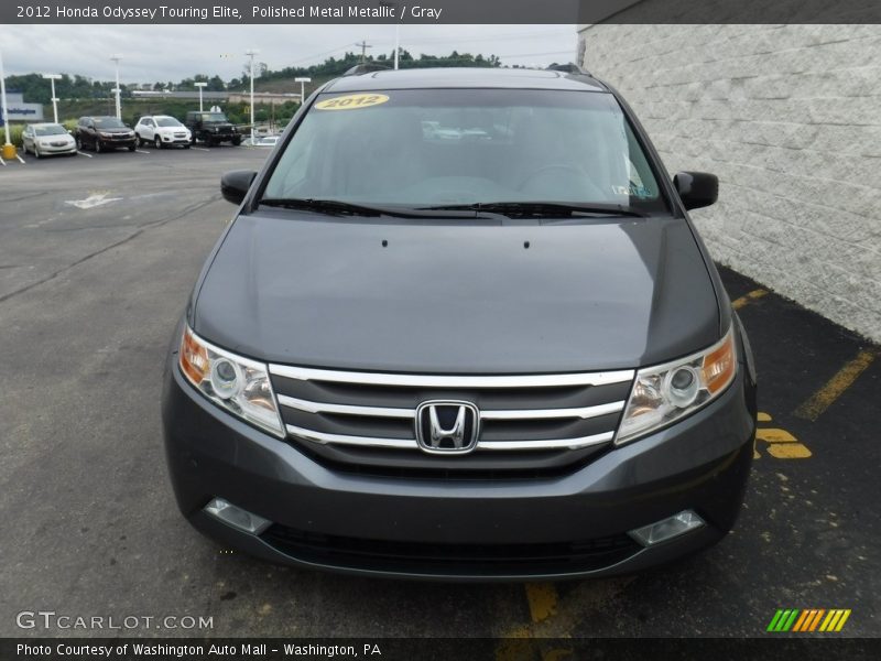 Polished Metal Metallic / Gray 2012 Honda Odyssey Touring Elite