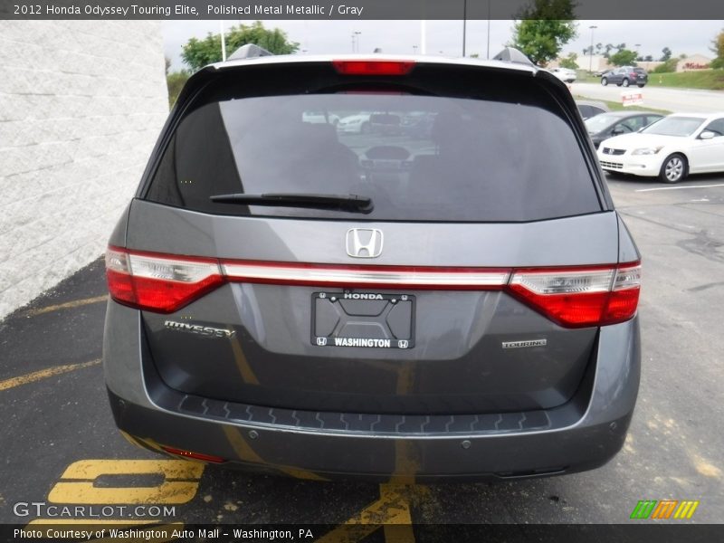 Polished Metal Metallic / Gray 2012 Honda Odyssey Touring Elite