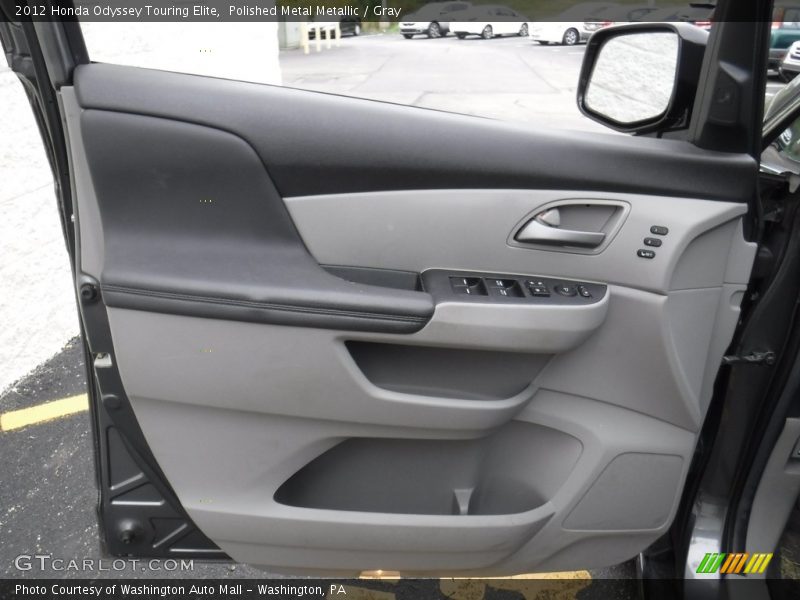 Polished Metal Metallic / Gray 2012 Honda Odyssey Touring Elite