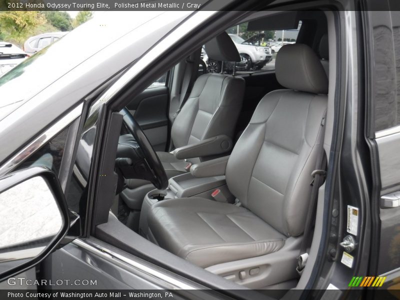 Polished Metal Metallic / Gray 2012 Honda Odyssey Touring Elite