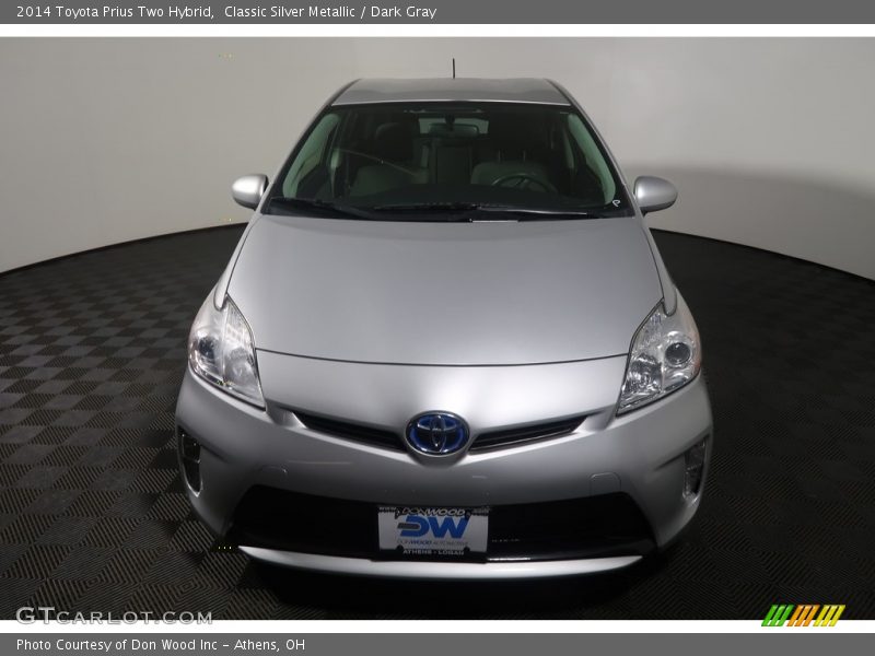 Classic Silver Metallic / Dark Gray 2014 Toyota Prius Two Hybrid