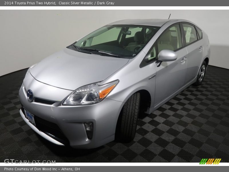 Classic Silver Metallic / Dark Gray 2014 Toyota Prius Two Hybrid