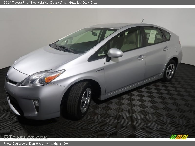 Classic Silver Metallic / Dark Gray 2014 Toyota Prius Two Hybrid