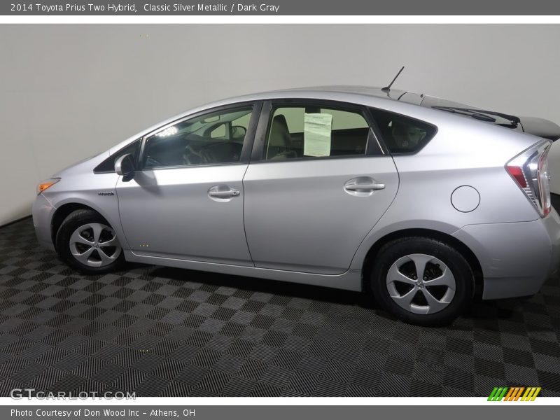Classic Silver Metallic / Dark Gray 2014 Toyota Prius Two Hybrid