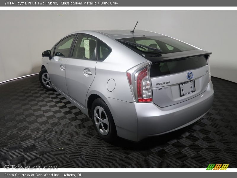 Classic Silver Metallic / Dark Gray 2014 Toyota Prius Two Hybrid