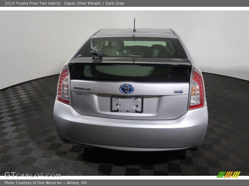 Classic Silver Metallic / Dark Gray 2014 Toyota Prius Two Hybrid